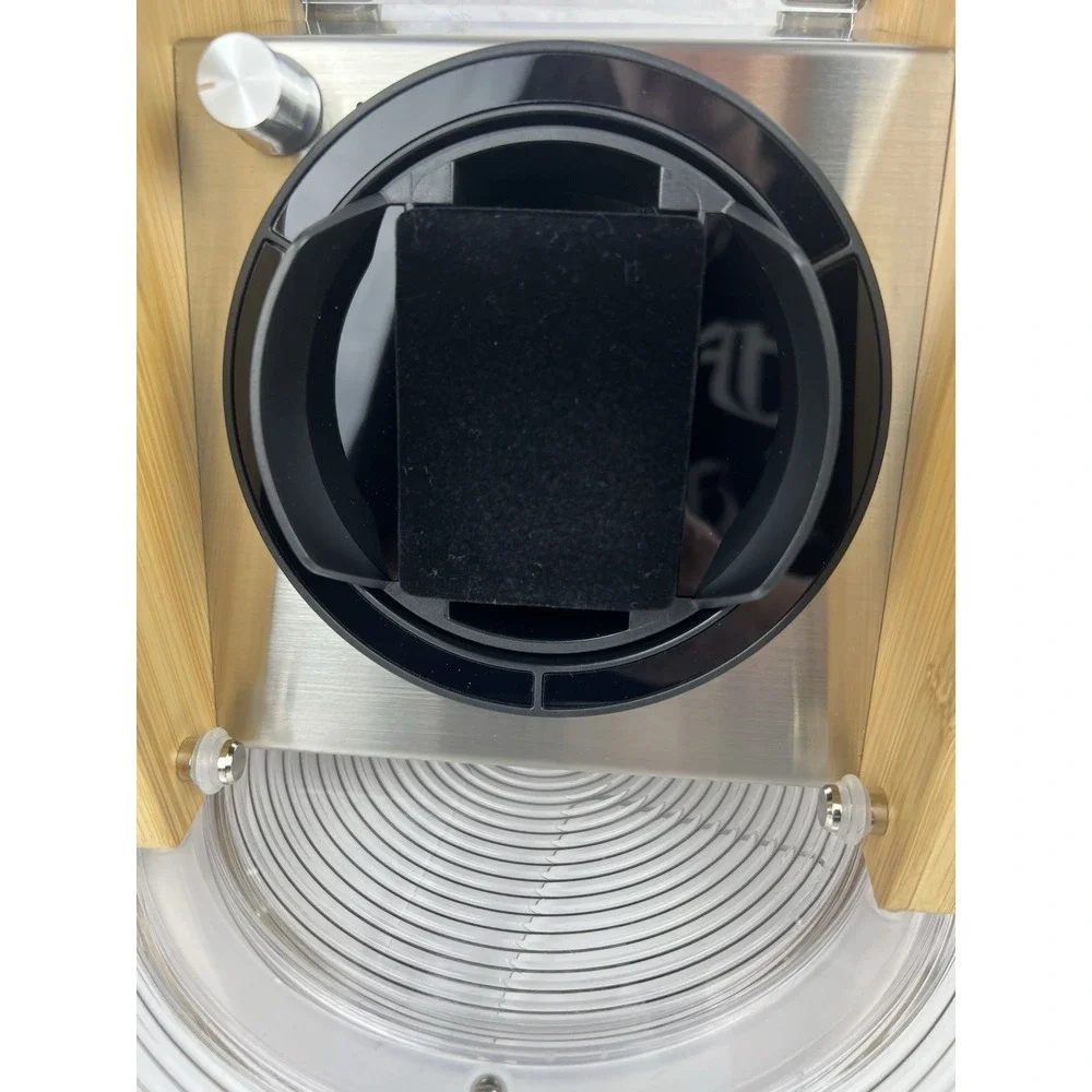 Watch Winder Smith Single Automatic Watch‎ Winder Box Bamboo Tested Works